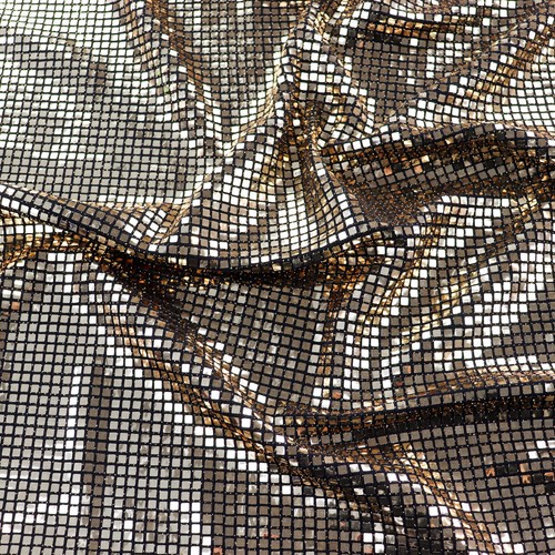 Sequins lurex stretch fabric - lurex,