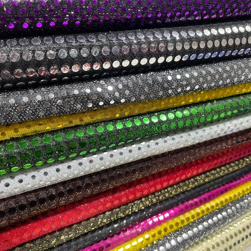 Sequin sparkle nylon jersey - sparkle,