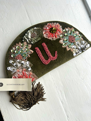 Anthropologie ali green velvet - anthropologie,