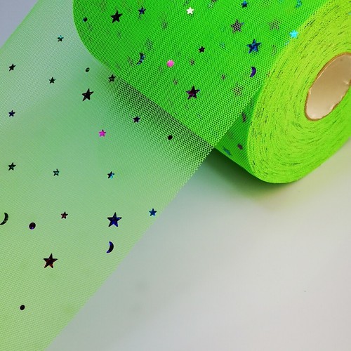 Soft tulle with sparkle - soft,