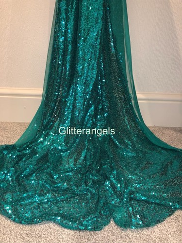 Sparkling 3mm sequin tulle - sparkling,