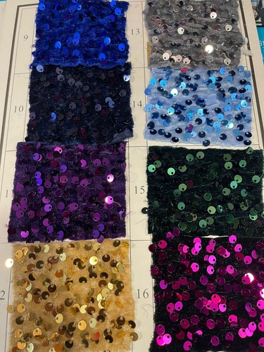 Sparkle sequin velour velvet - sparkle,