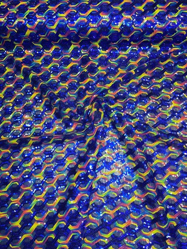 Royalblue multi colour - 1m,