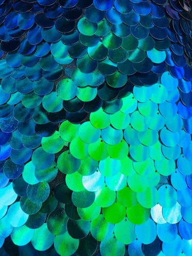18mm large glitter sequin - 18mm,