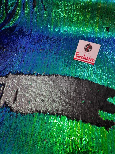 New mermaid sequin heavy - new,