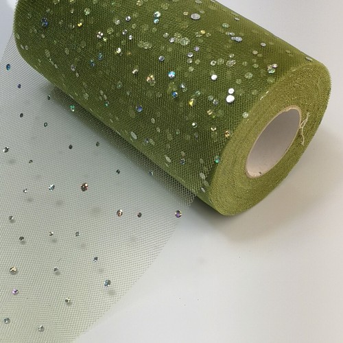 Sparkly hologram sequins - 6", x