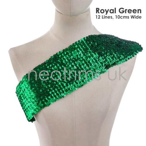 Stretch sequin trim bandeau - stretch,