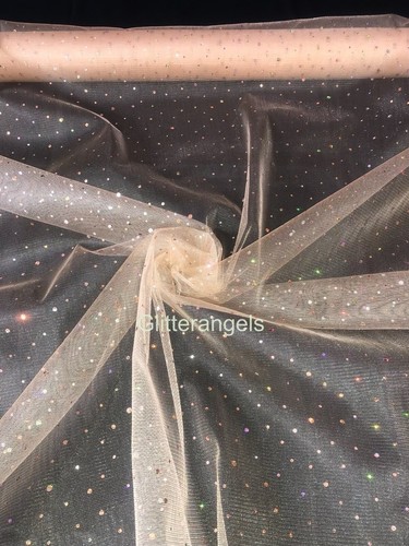 Holographic sequin tulle net - sequin,